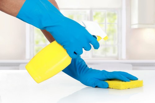 Customer service team reviewing a carpet cleaning complaint procedure