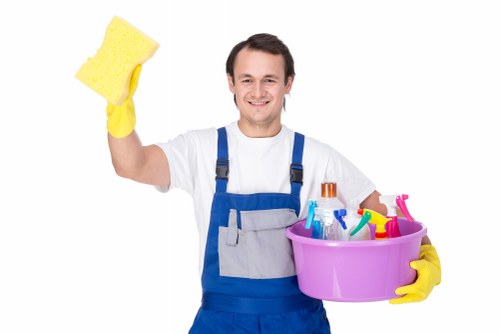 Local carpet cleaner restoring a carpet in Beckenham
