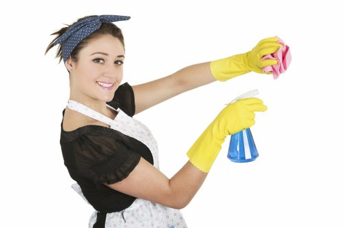 Professional Beckenham carpet cleaning team working safely in a home